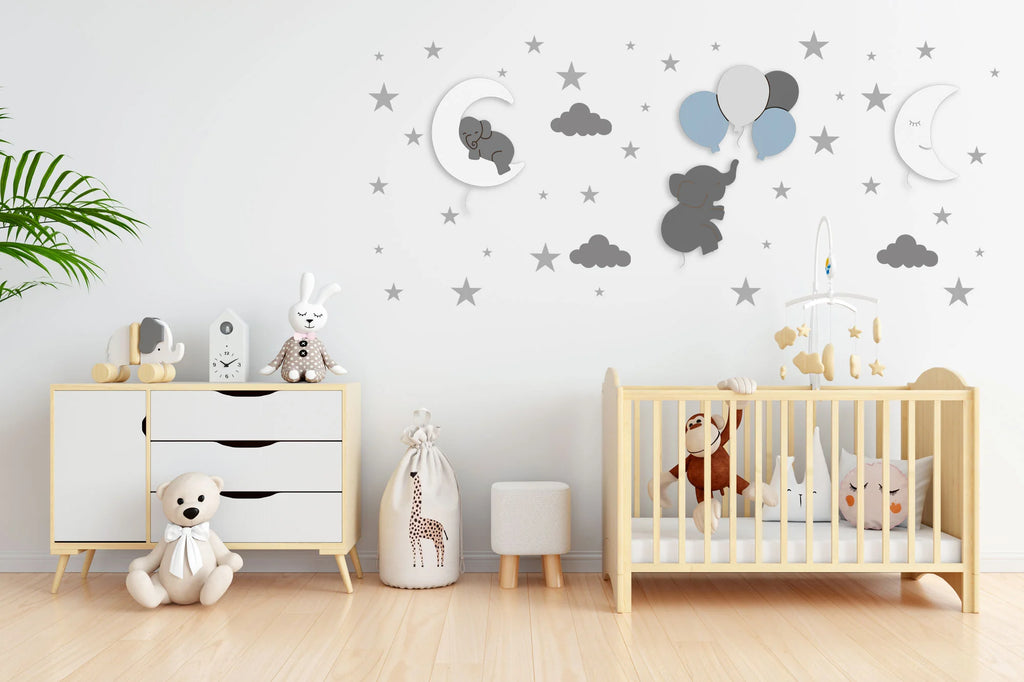 Babyværelse dekoration: vælg et originalt "dyre" tema