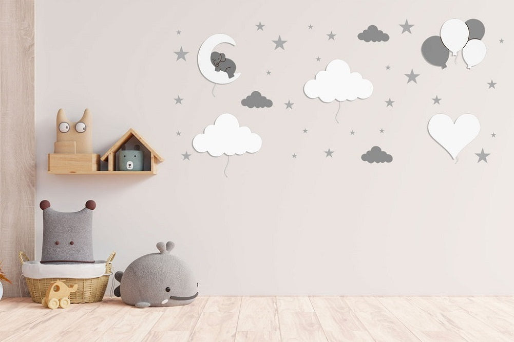 Baby dreng soveværelse: 10 dekorative ideer