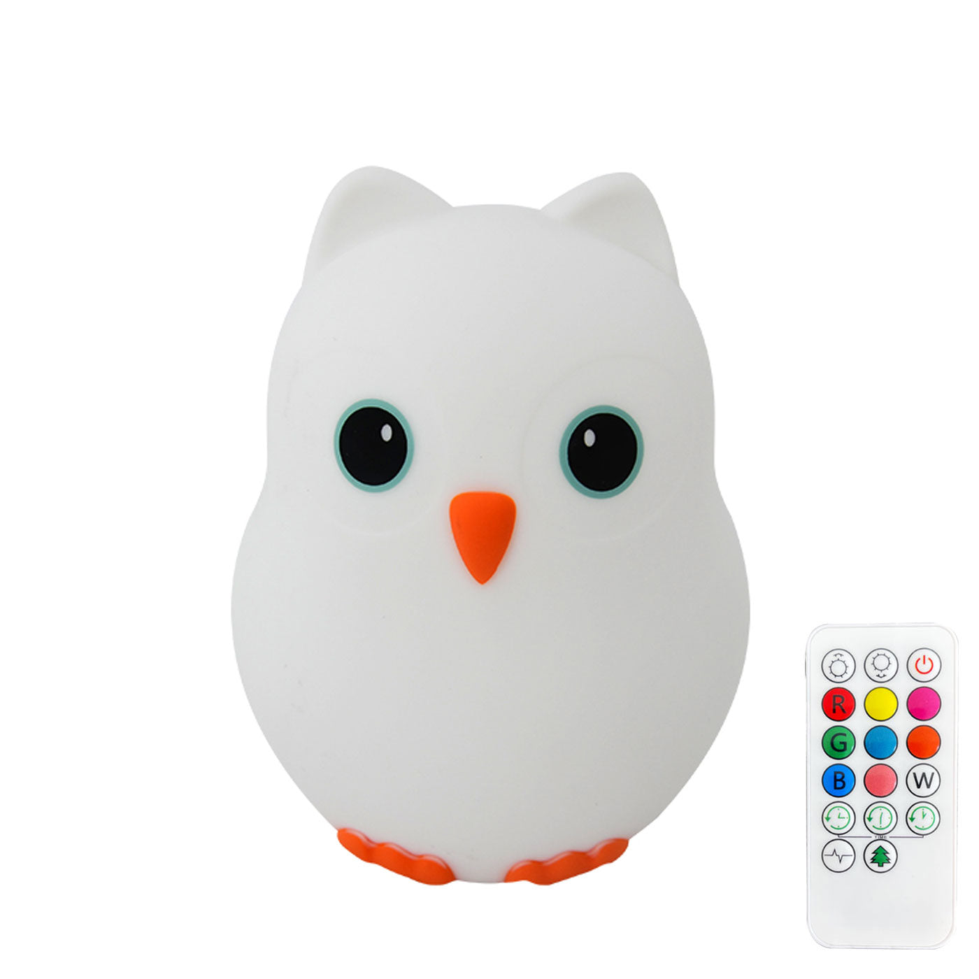 Colored night light Animaluce - Flying Hummingbird