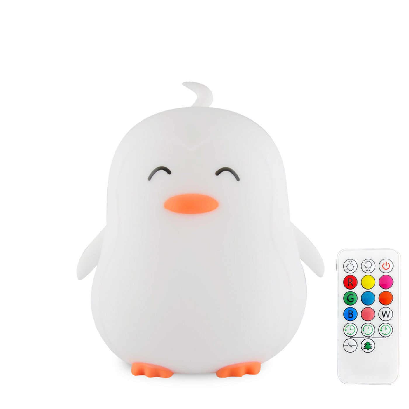 Colored night light Animaluce - Adventurous Penguin