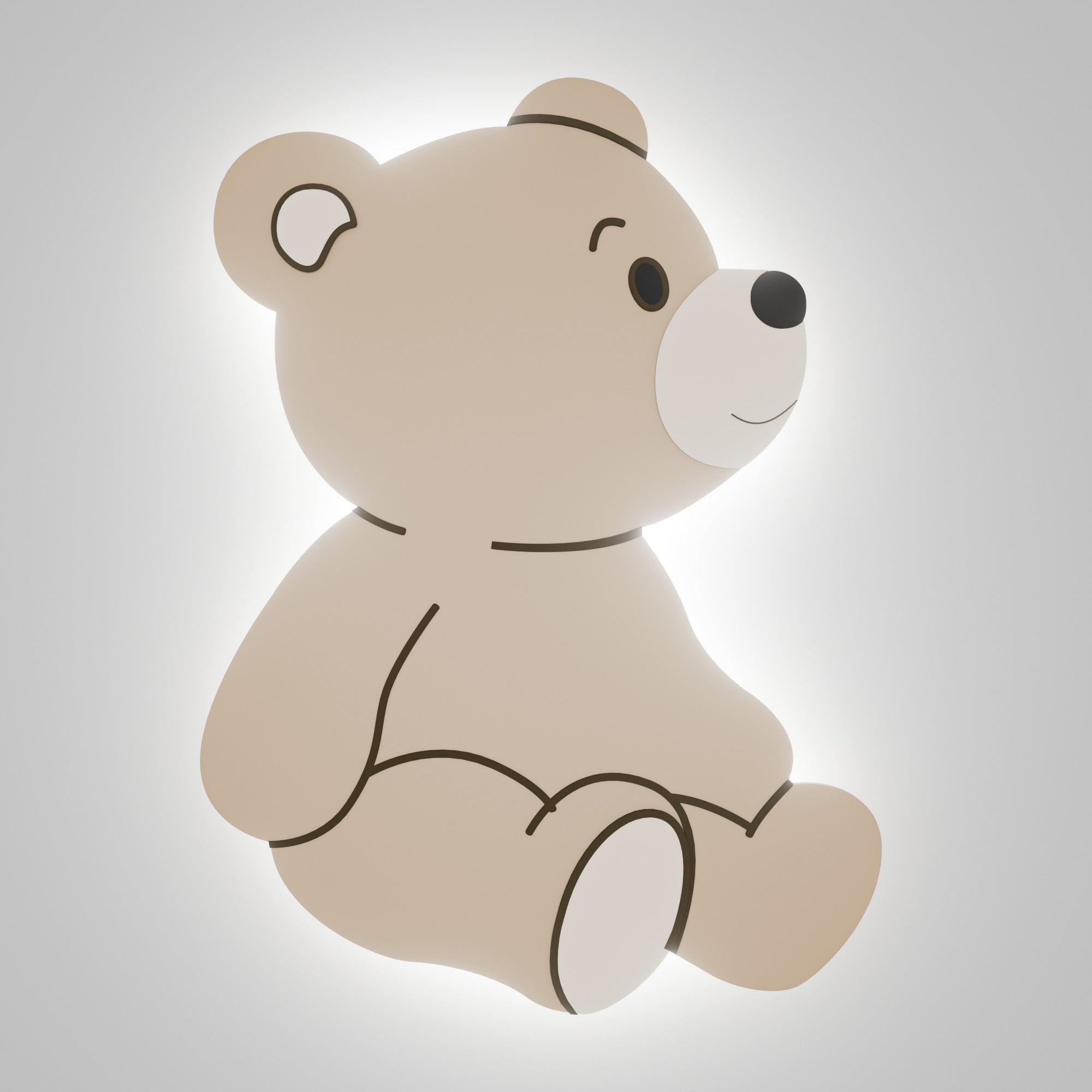 Lampe murale Veilleuse Ourson assis
