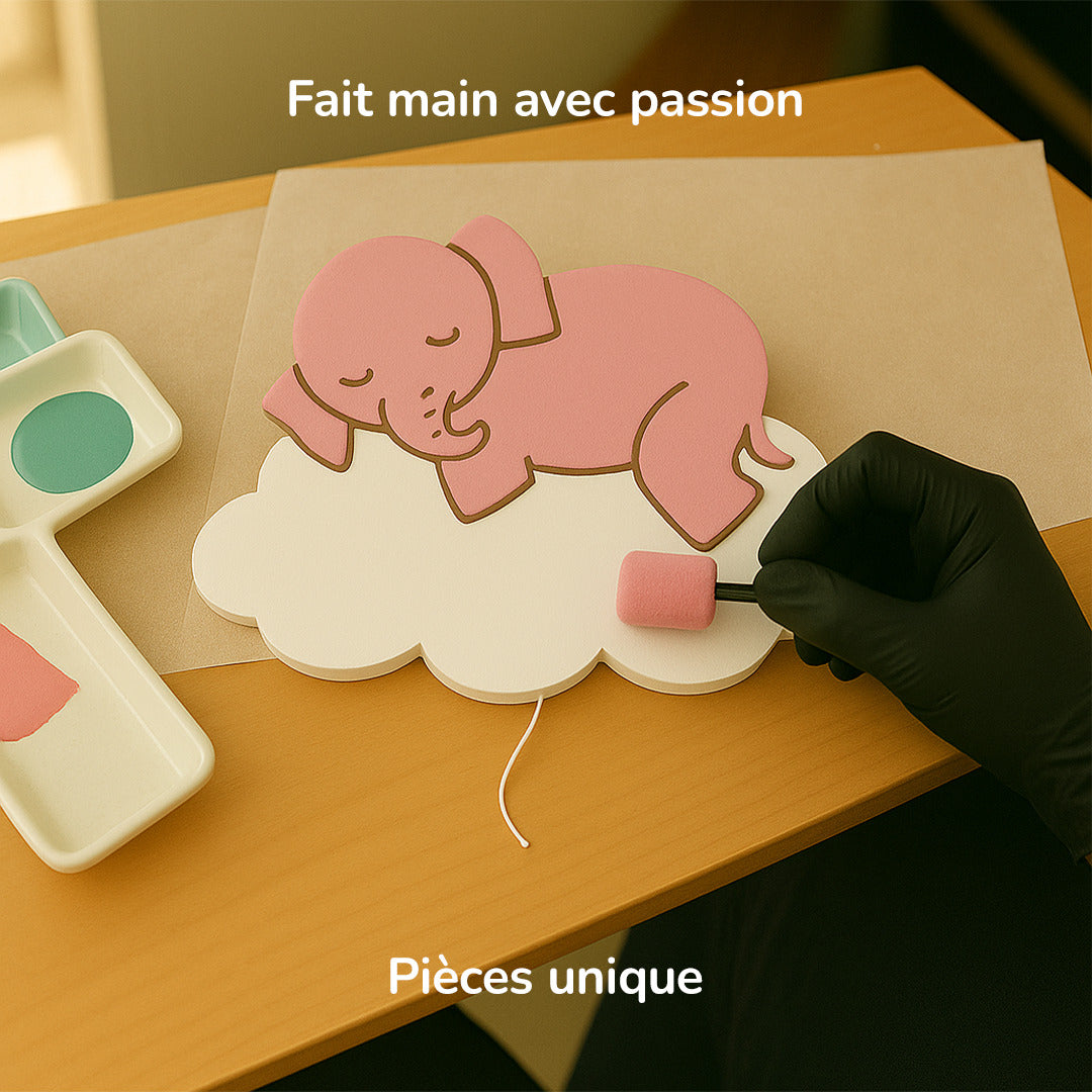 Wandlamp Elephanteau Nuage