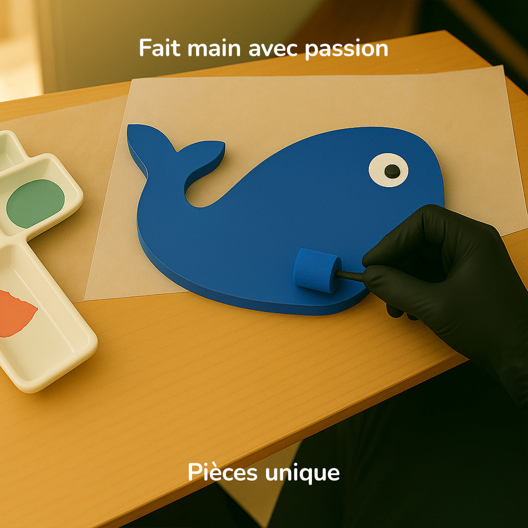 Lampe murale Veilleuse Baleine