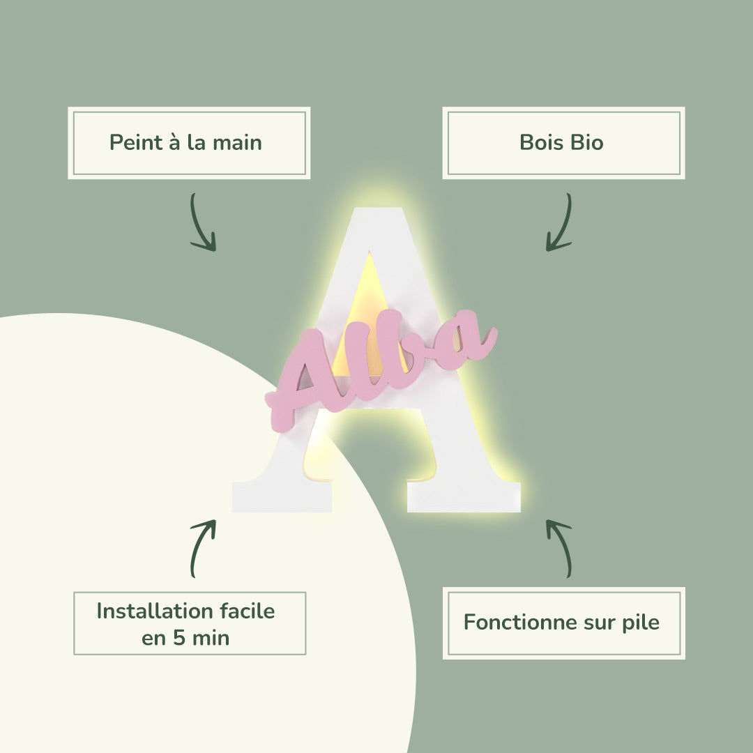 Veilleuse Lumineuse Prénom