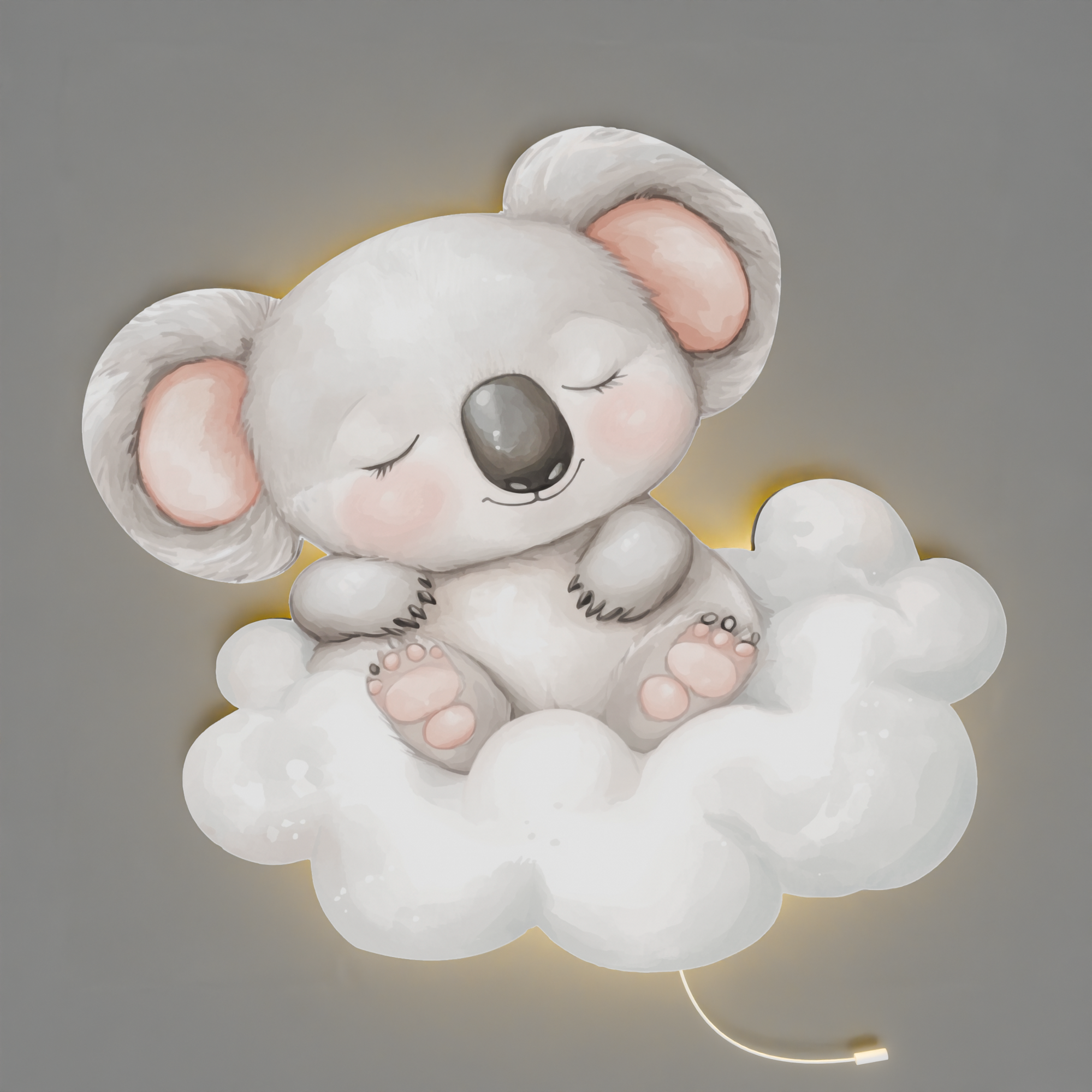 Lampe murale veilleuse Koala Nuage