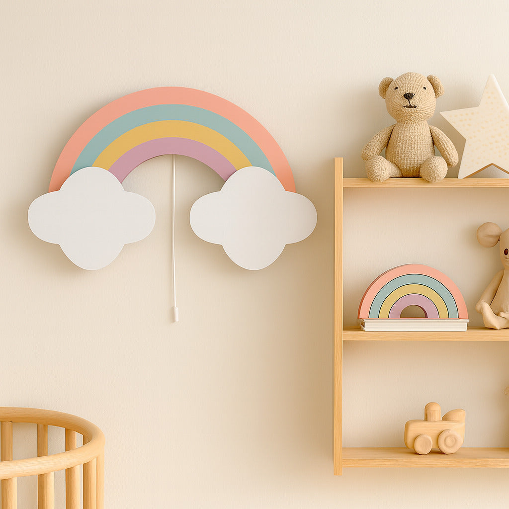 Applique murale Veilleuse Arc-en-ciel