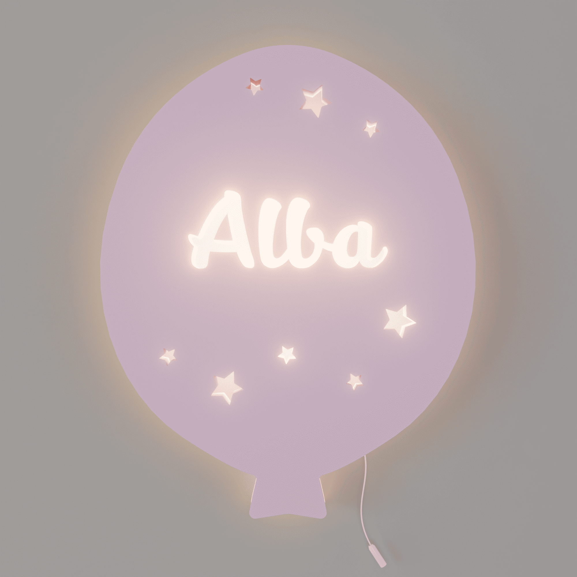 Droomballon Nachtlampje Voornaam