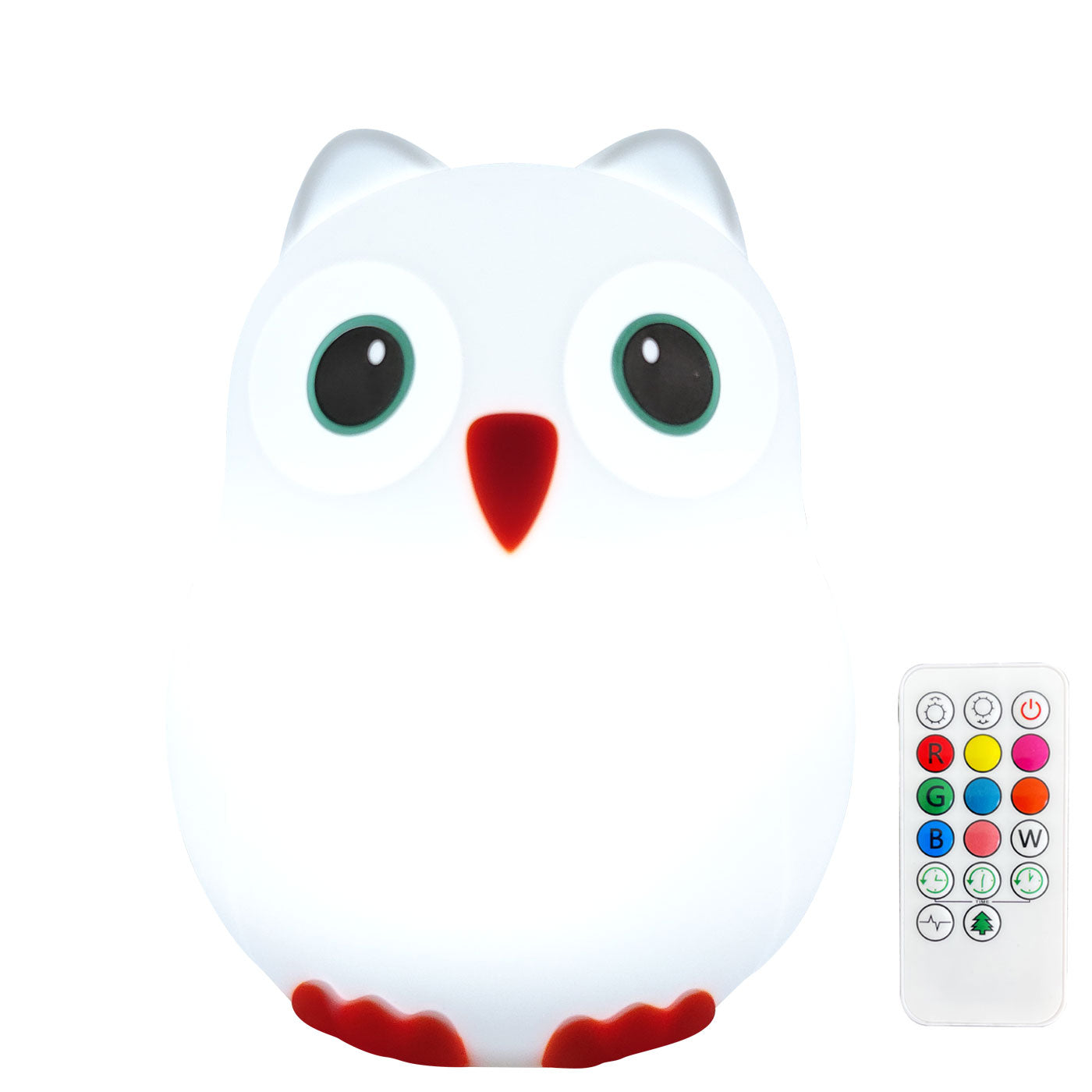 Colored night light Animaluce - Flying Hummingbird