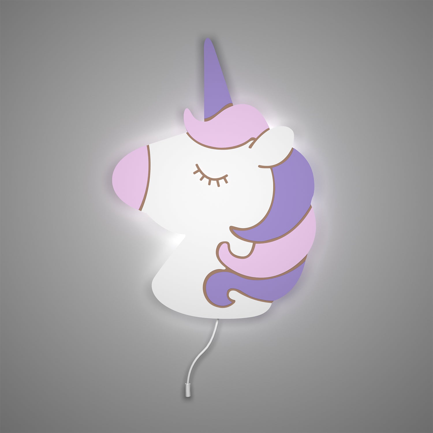 Lampe murale Babynotte Licorne