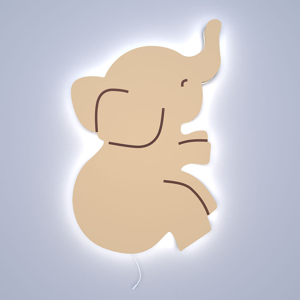 Lámpara de pared BabyNotte Elephant - Mando a distancia