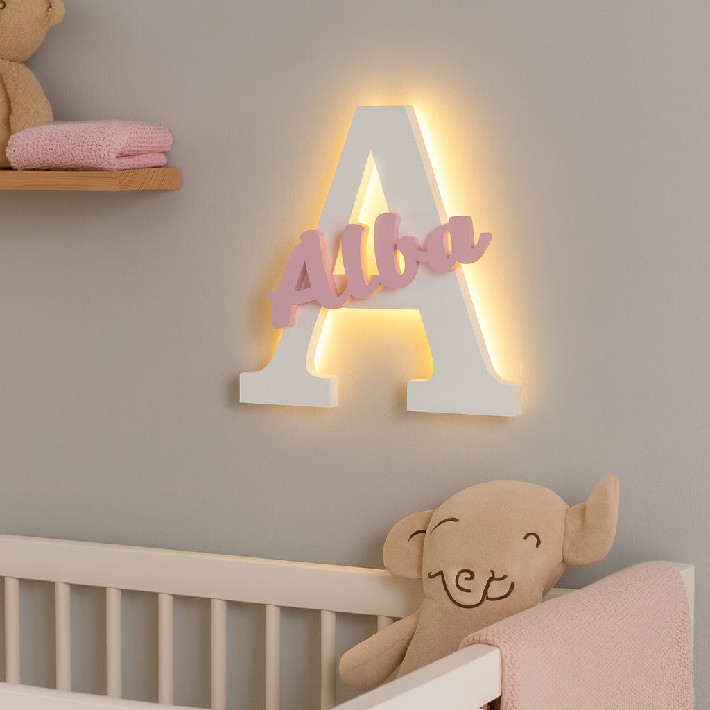 Nome della luce notturna luminosa