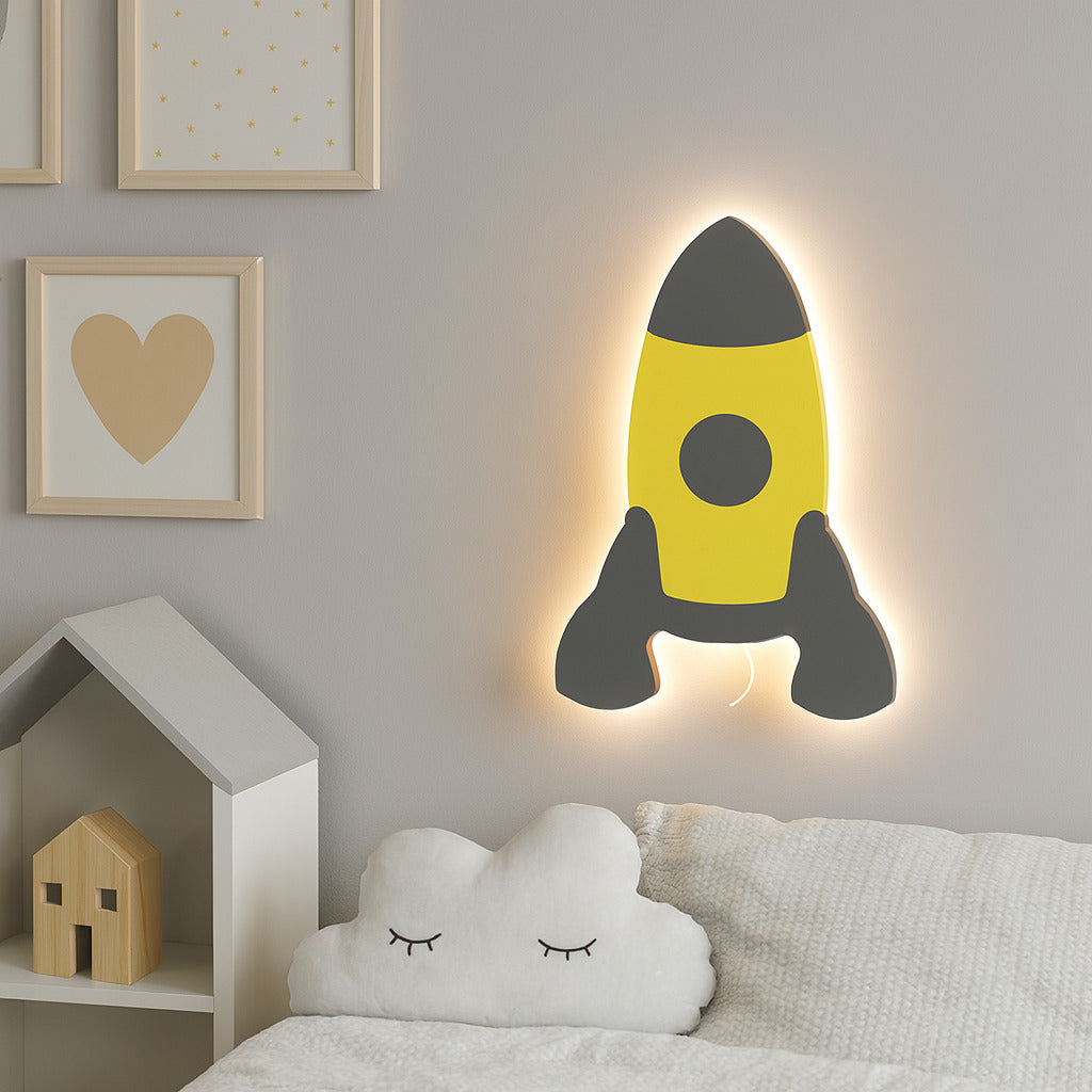 Lampada da parete Luce notturna Razzo