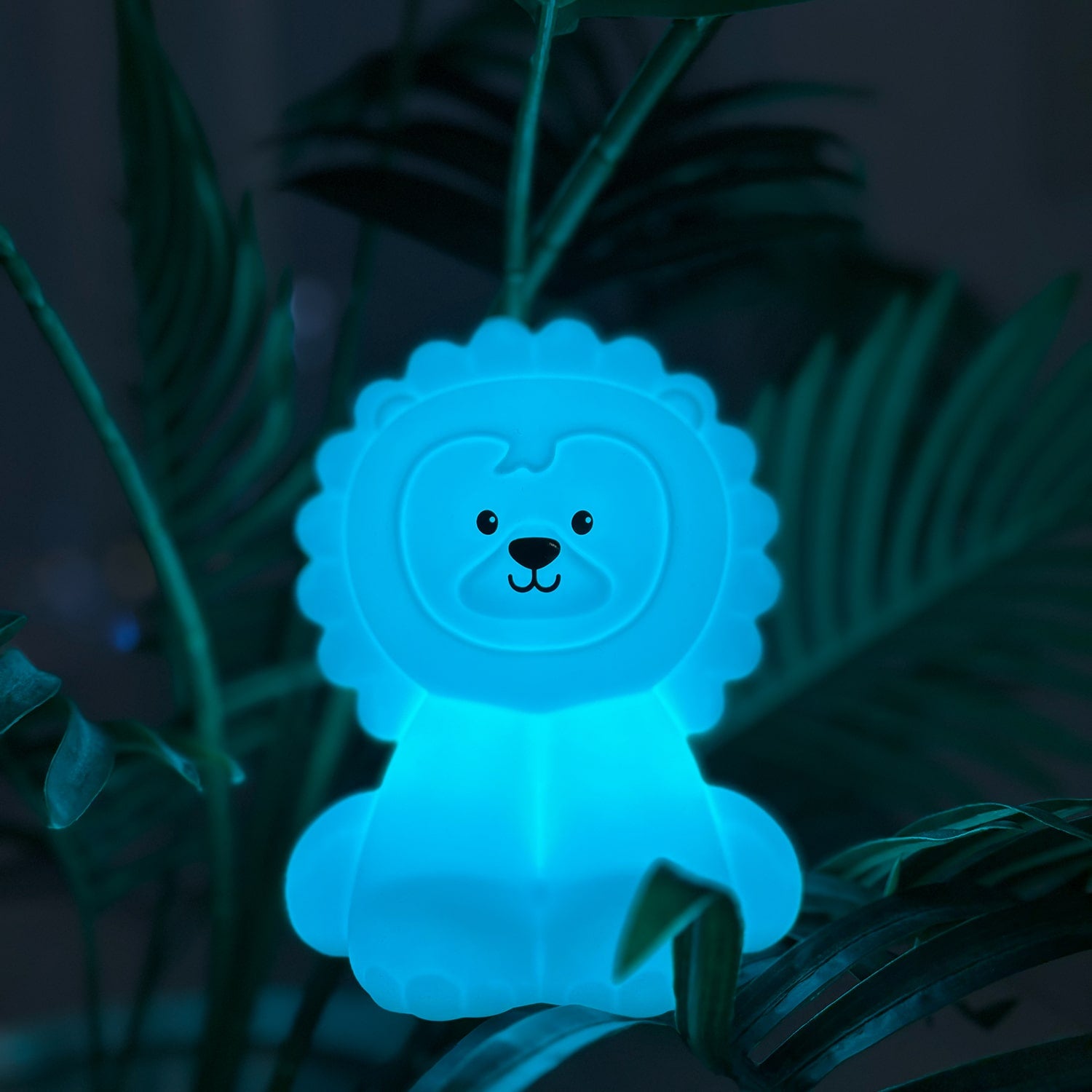 Colored night light Animaluce - Brave Lion
