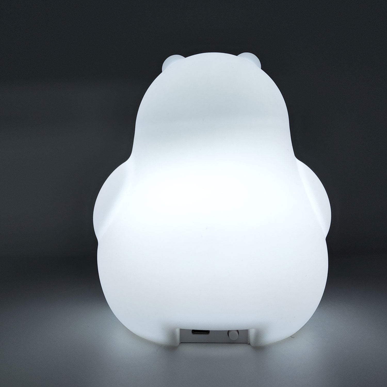 Colored night light Animaluce - Friendly Hippo