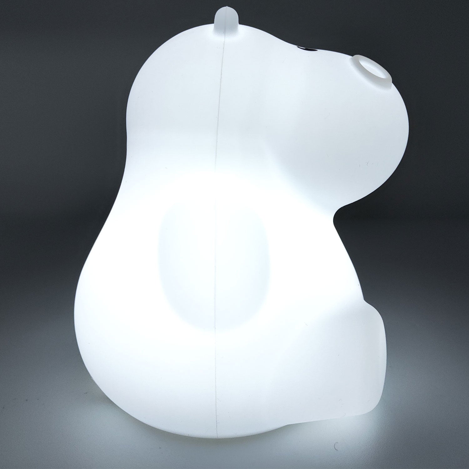 Colored night light Animaluce - Friendly Hippo