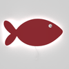 Applique murale babynotte poisson rouge