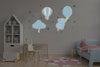 Babynotte-lenny-et-alba-luminaire-murale-pour-chambre-bébé--nuage-bleu nuit