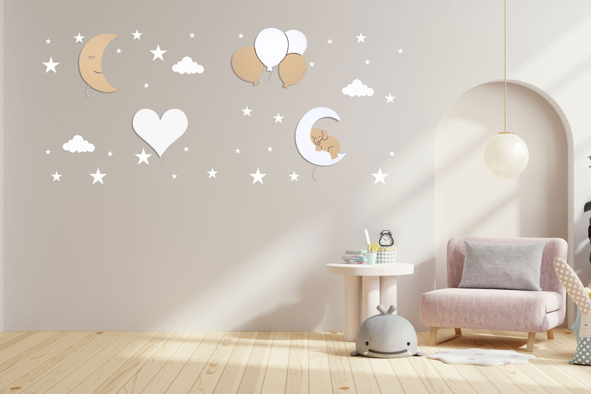 Composizione luminosa notturna per bambini BabyNotte Livy– Lenny et Alba