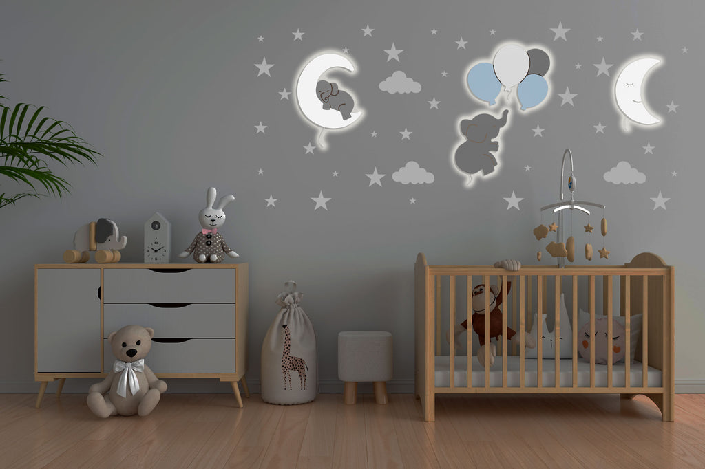 Luminaire-murale-chambre-enfant-babynotte-étoire-nuage-lune-blanc-nuit