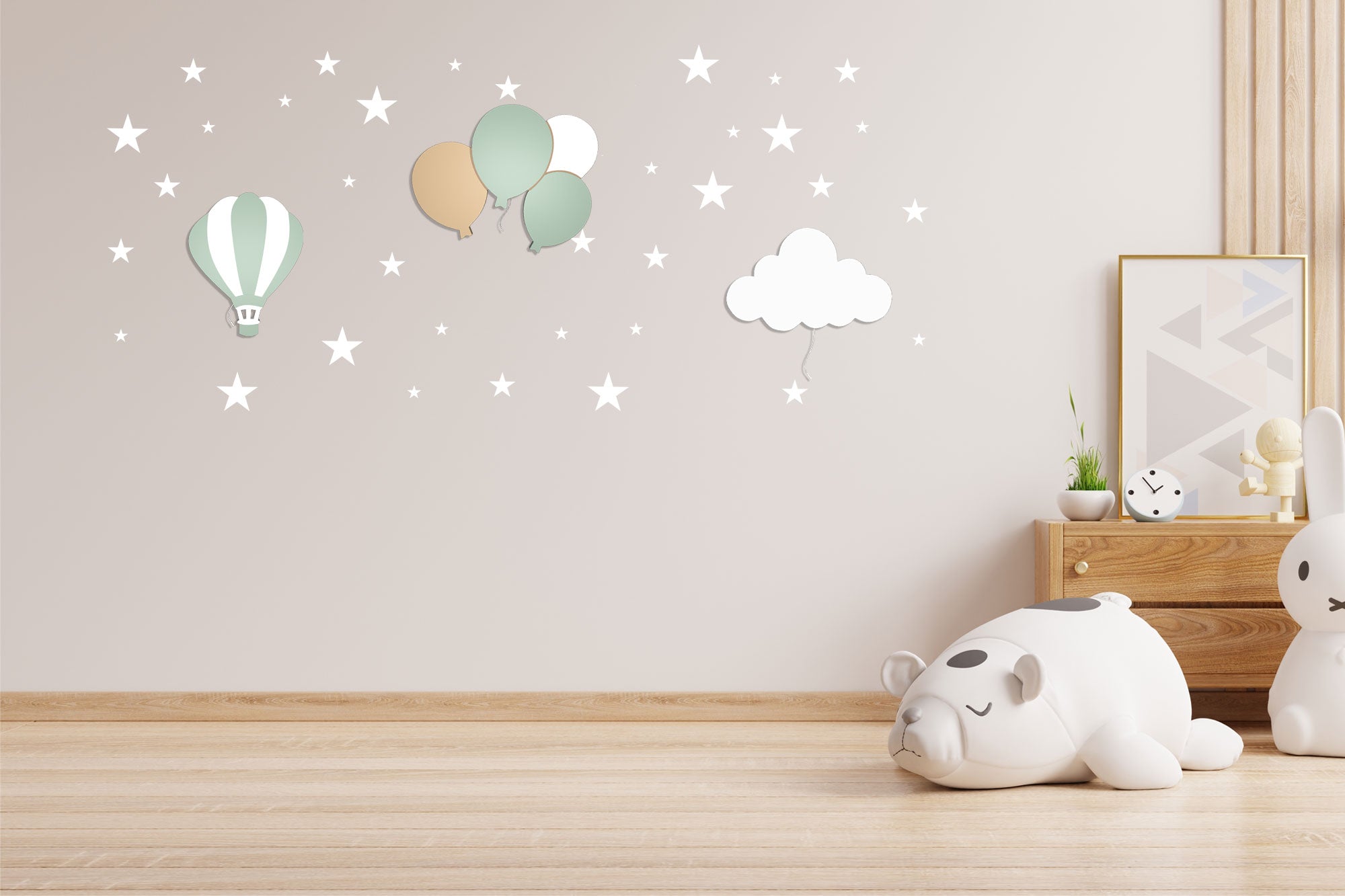 BabyNotte Nap Nueva composición de luz nocturna de pared infantil