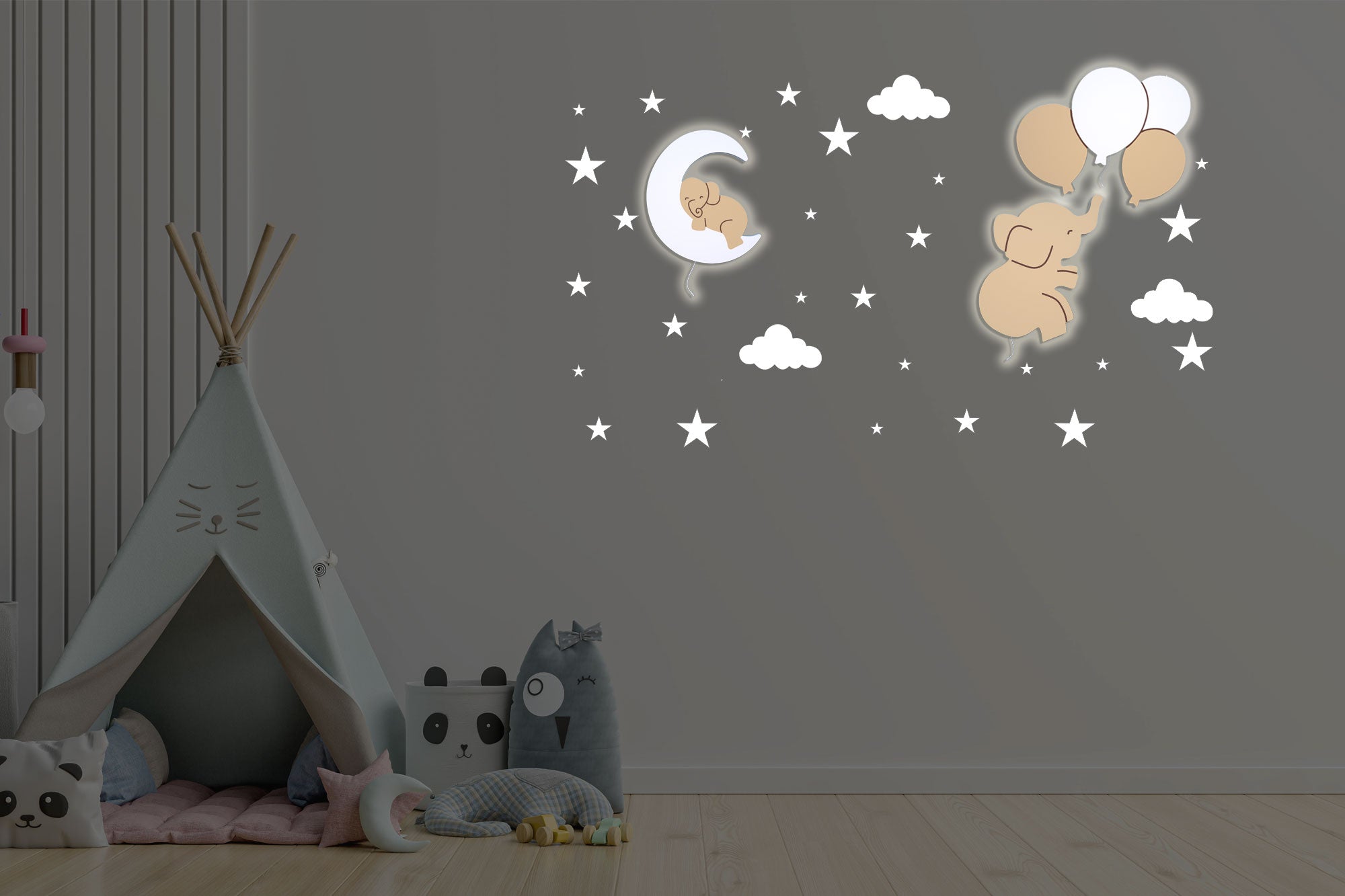 BabyNotte Canva Nachtlichtkomposition für Kinder