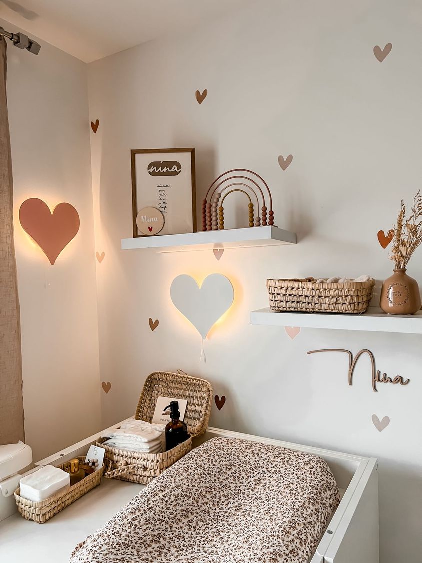Wandlamp Nachtlampje Hart