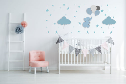 BabyNotte Composición de luz de noche infantil azulada