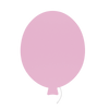 applique murale chambre bébé ballon rose