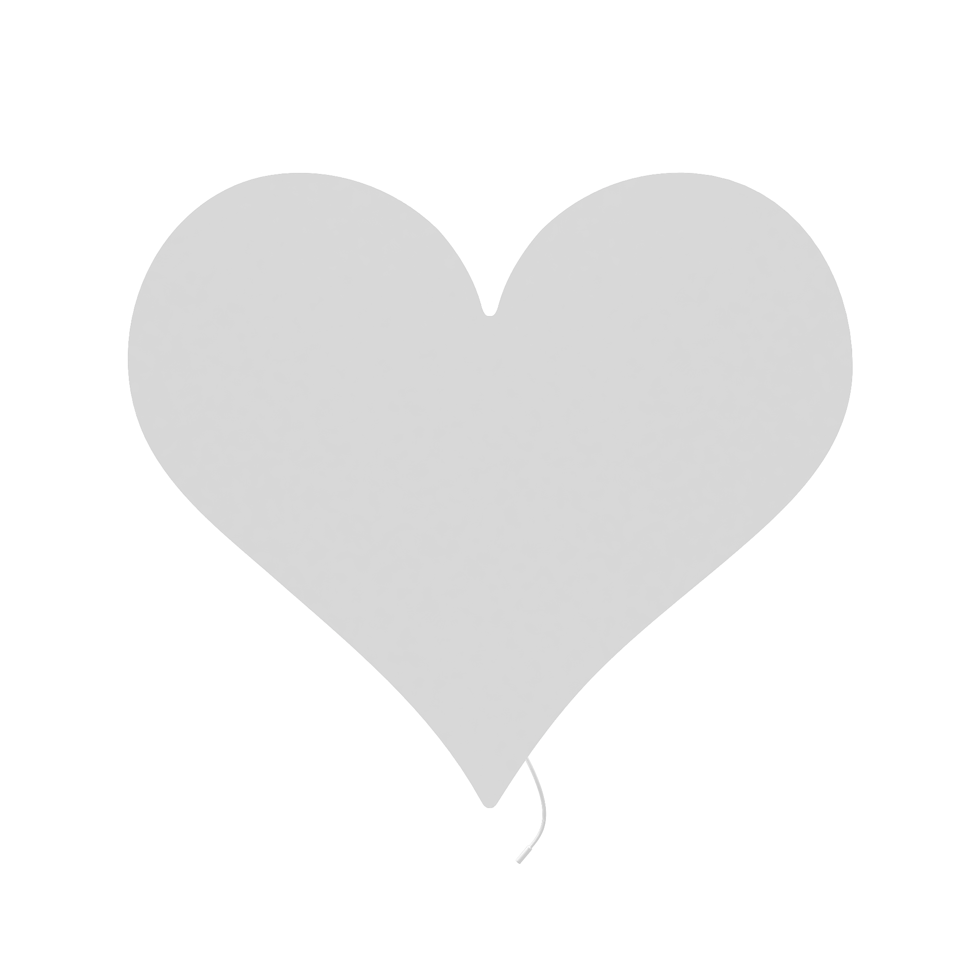 lampe murale chambre bébé coeur blanc