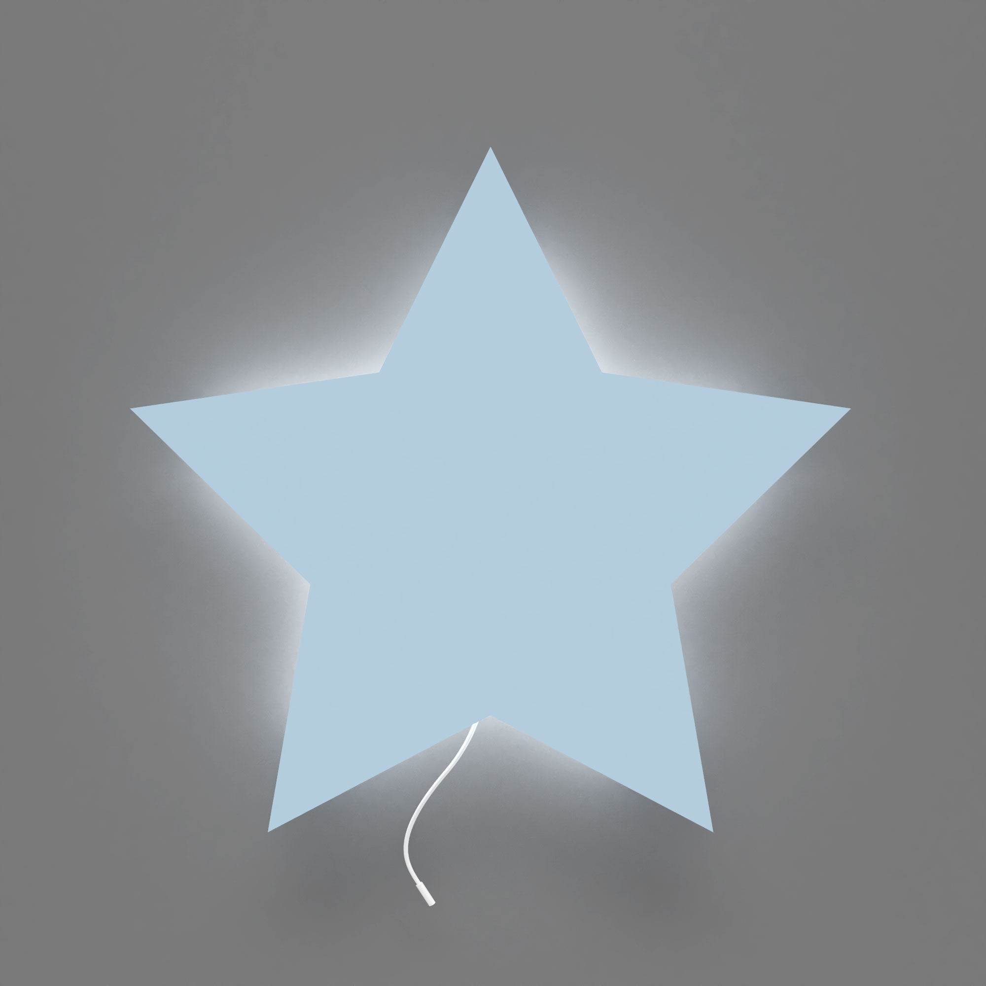 lampe murale pour bébé étoile bleu
