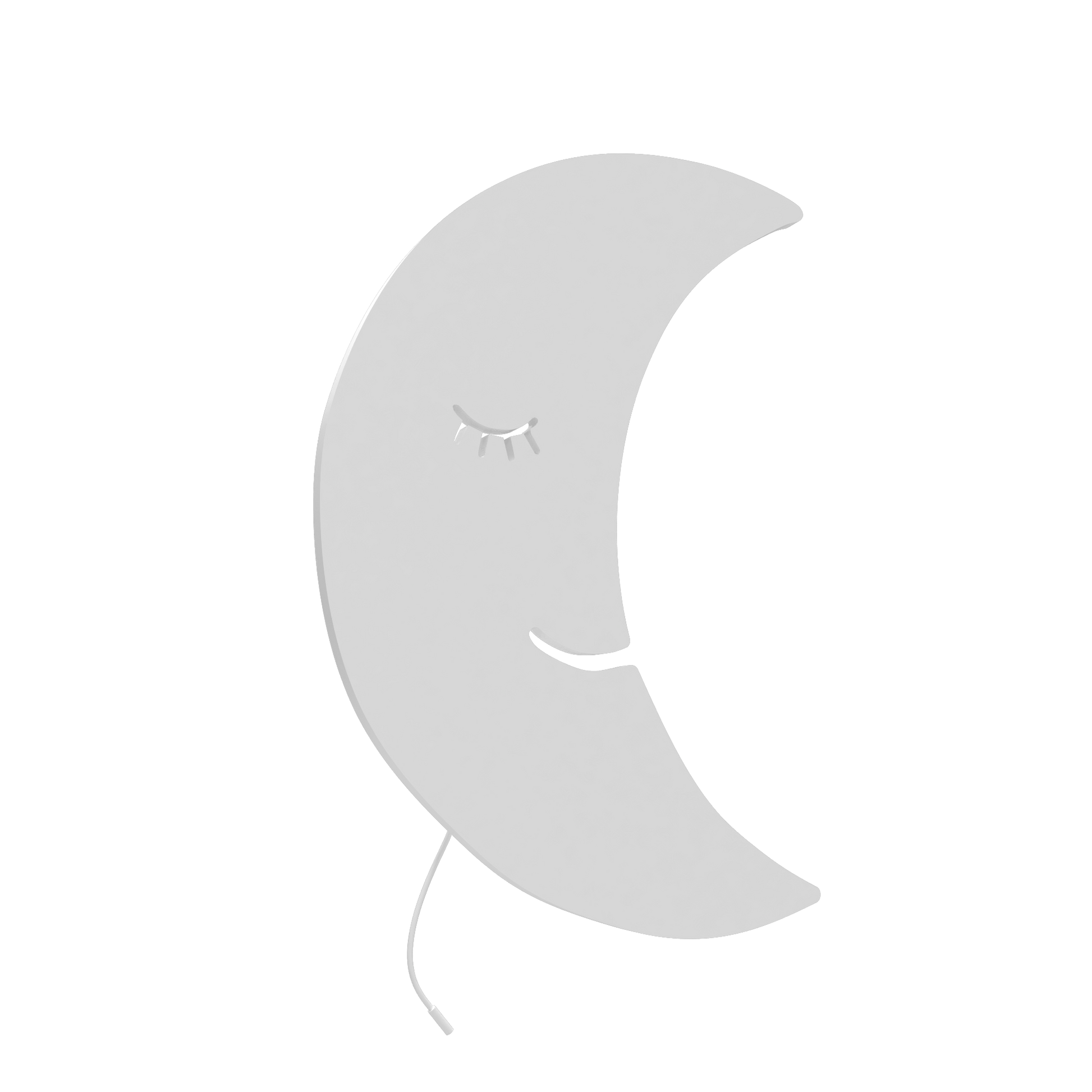 lampe murale pour chambre enfant lune blanche